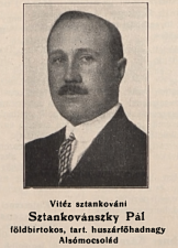 1. ábra Sztankovánszky Pál portréja (Baranya vármegye Trianon után tíz évvel Pécs, 1930)